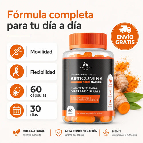 Articumina-Tratamiento Para Dolores Articulares 60 Capsulas