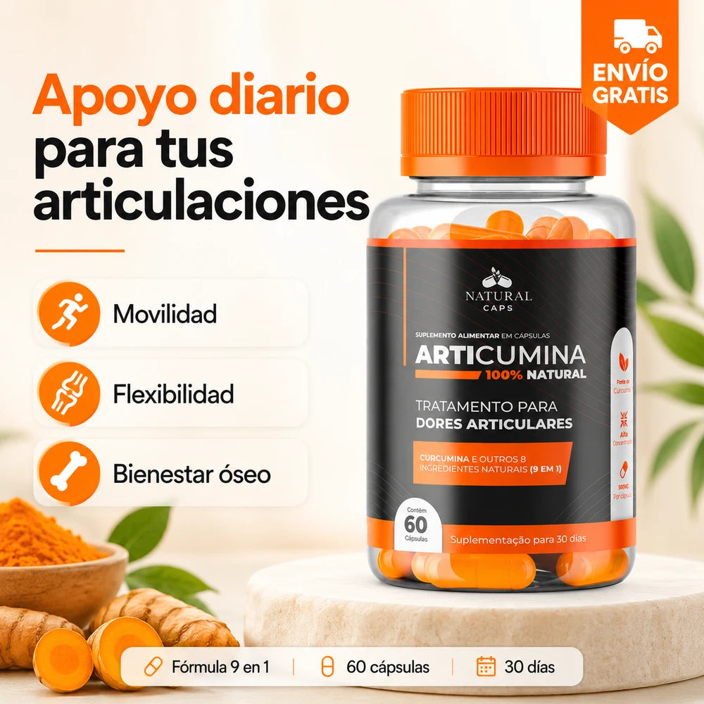 Articumina-Tratamiento Para Dolores Articulares 60 Capsulas