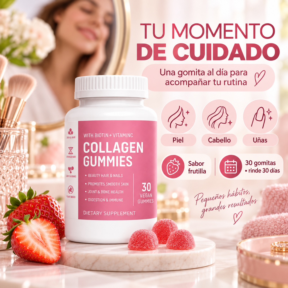 Gomitas de Colágeno con Biotina y Vitamina C