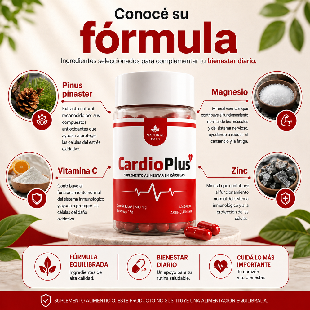 CARDIOPLUS - 60 Capsulas