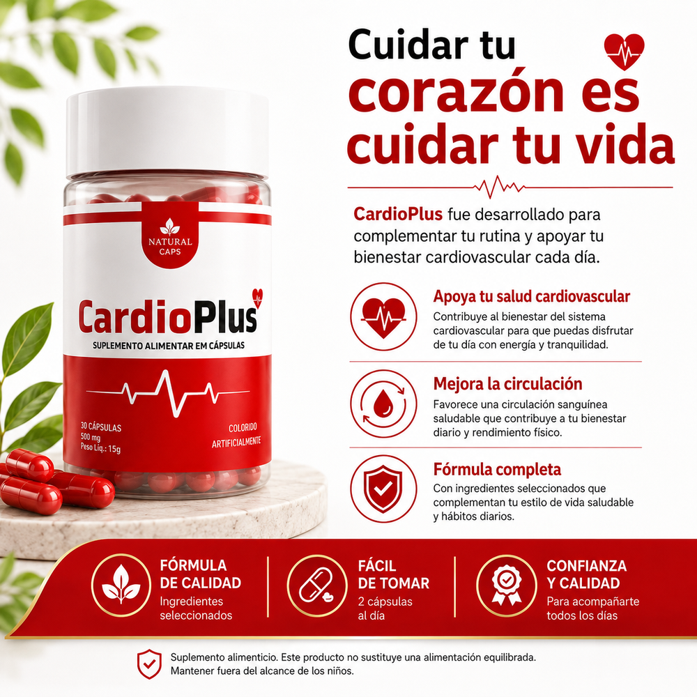 CARDIOPLUS - 60 Capsulas
